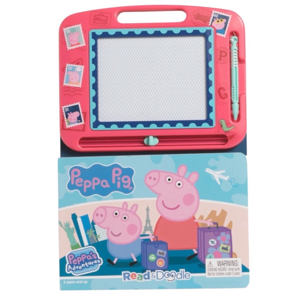 Peppa Pig 2 Read & Doodle Activity Book (NWT)